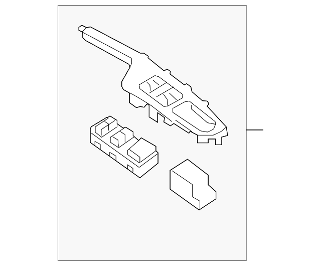 93570D4000AK5 Window Switch 20162020 Kia Optima Kia.Parts Store