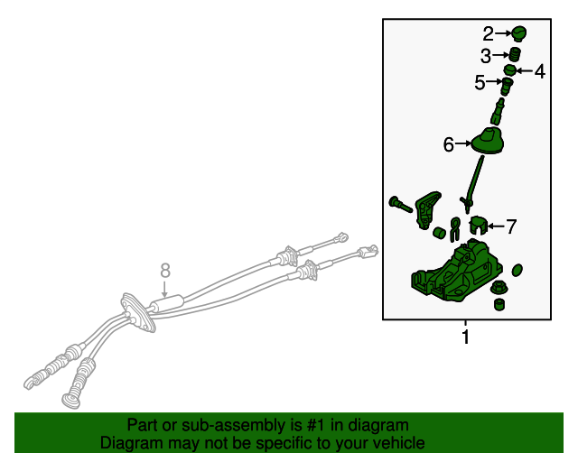 20142019 Kia Soul Shifter Assembly 43700B2110EQ OEM Parts Online