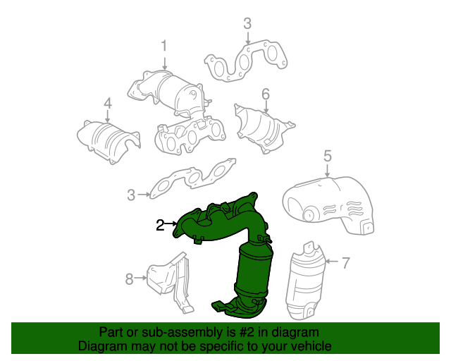 2505220190 20042007 Toyota Highlander & 20042006 Toyota Sienna