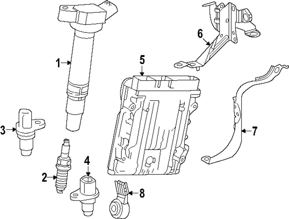 Lower Bracket - Toyota (89667-60310)