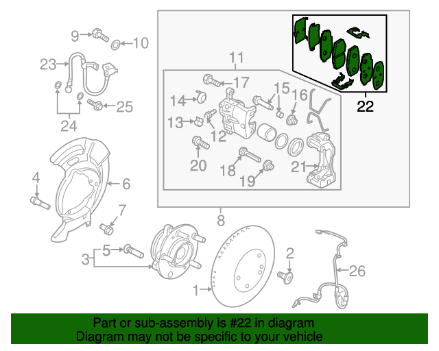 58101F2A00 Brake Pads 20172020 Hyundai Elantra Joseph Airport