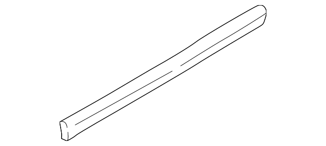 Driver Side Quarter Panel Center Molding - GM (88892069)
