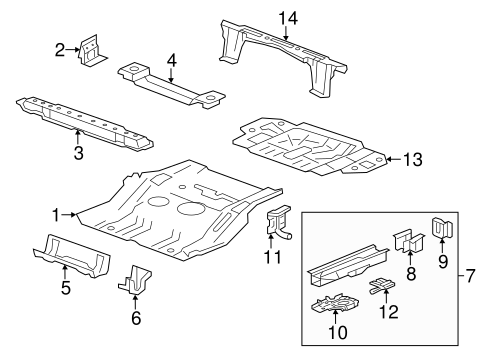 oem 2013 chevrolet captiva sport rear floor rails parts gmpartsonline net oem 2013 chevrolet captiva sport rear floor rails parts gmpartsonline net