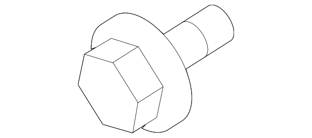 Inner Panel Screw - Volkswagen (WHT-001-886)