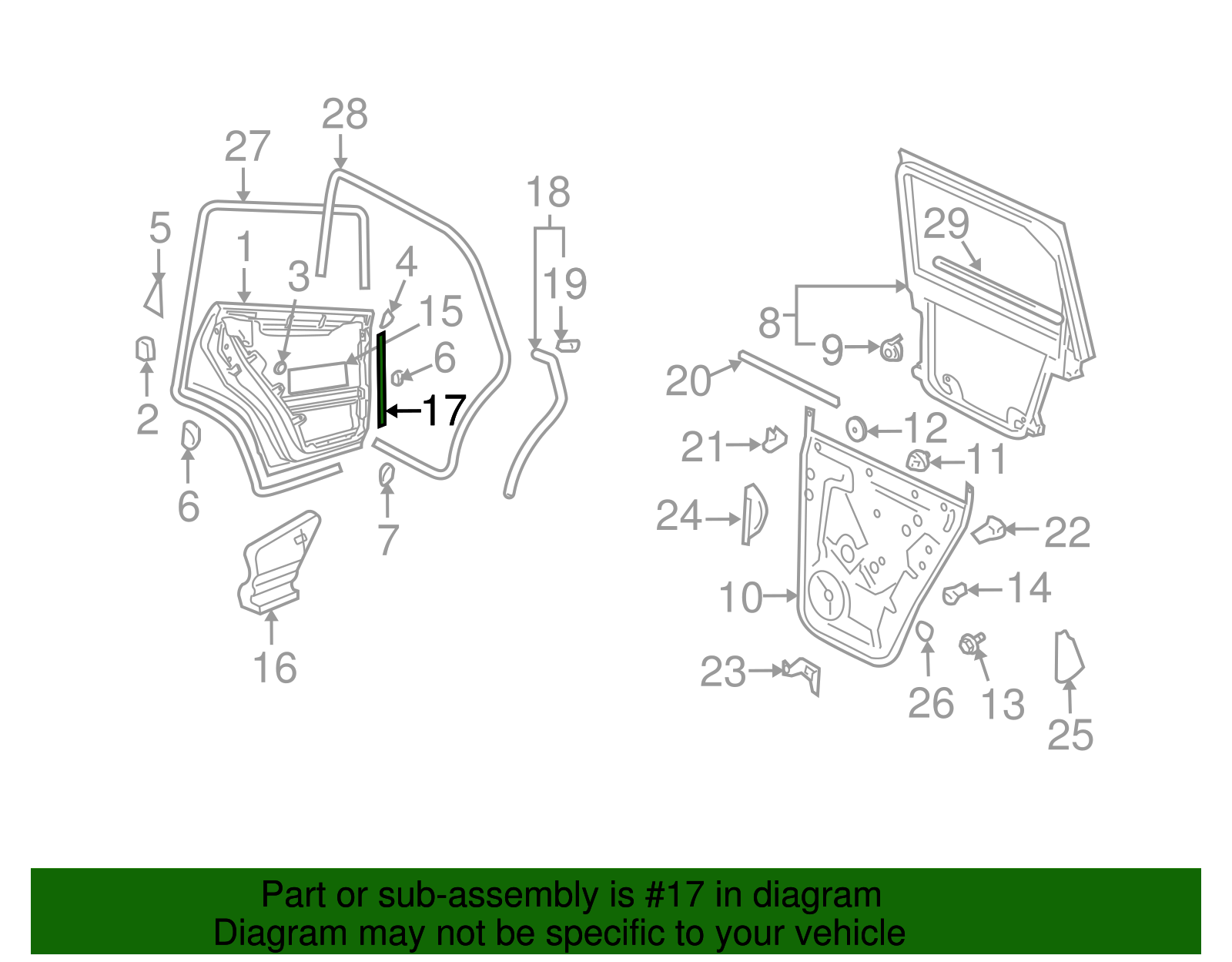 Front Seal - Volkswagen (7L0-839-717)