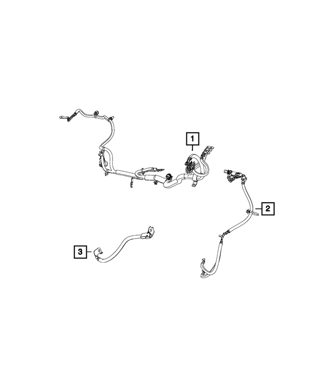 68238257AB Battery Jumper Wiring 20152018 Jeep Cherokee Weaver