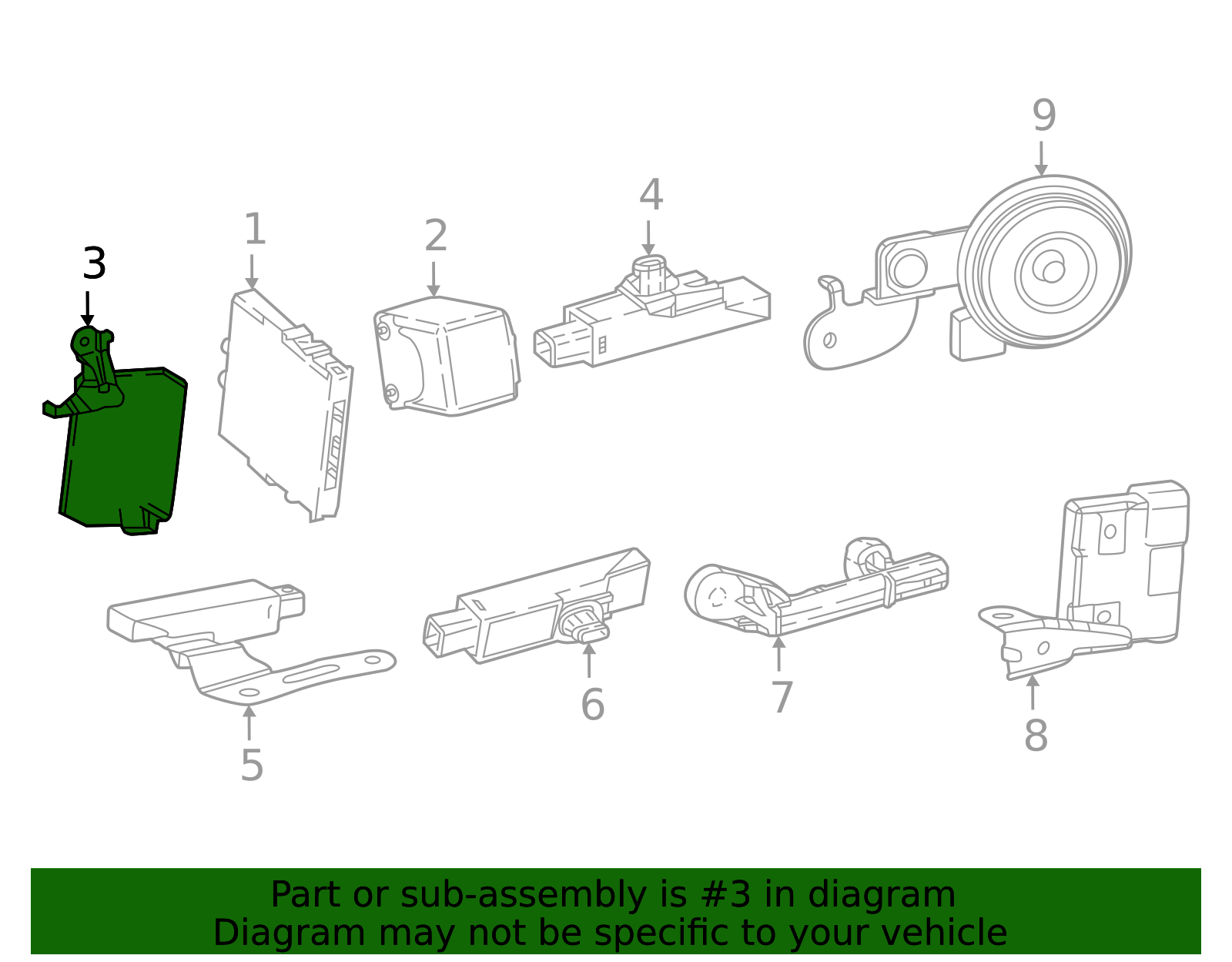 Receiver - Toyota (897B0-62010)