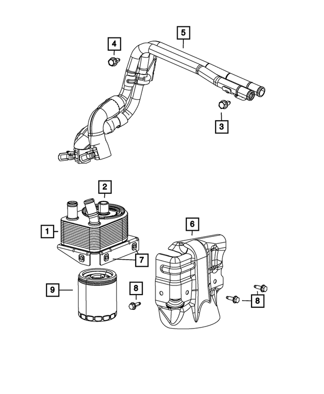 2015 Dodge Dart Oil Filter