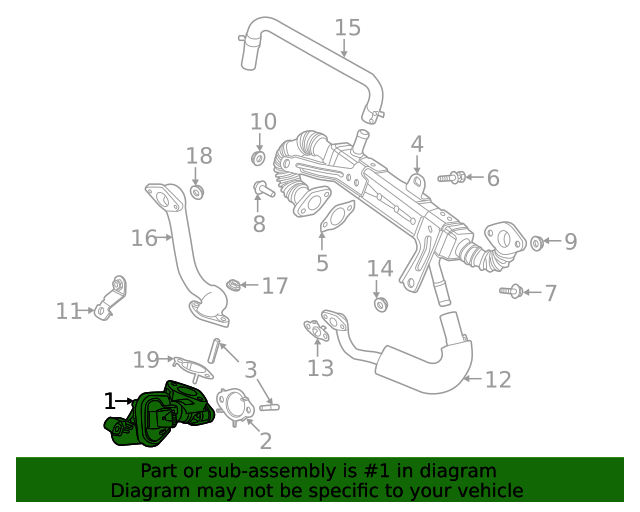 284103NFB0 Egr Valve 20222024 Kia Carnival Kia.Parts Store
