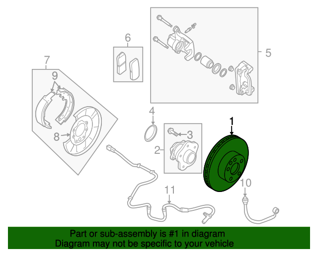 20092014 Nissan Maxima Rotor 432069N00B