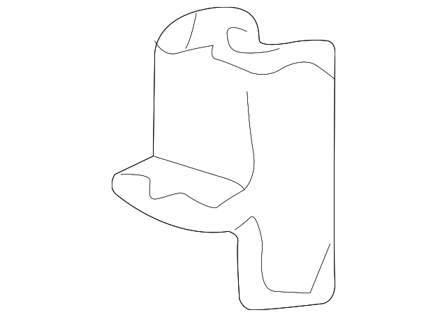 Inner Side Rail Reinforcement - Ford (XW4Z-54103A32-AA)