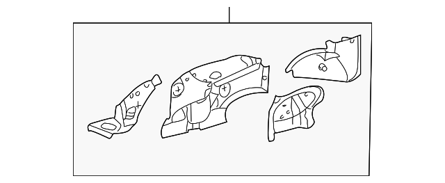 Apron Assembly - Ford (YW4Z-16055-BA)