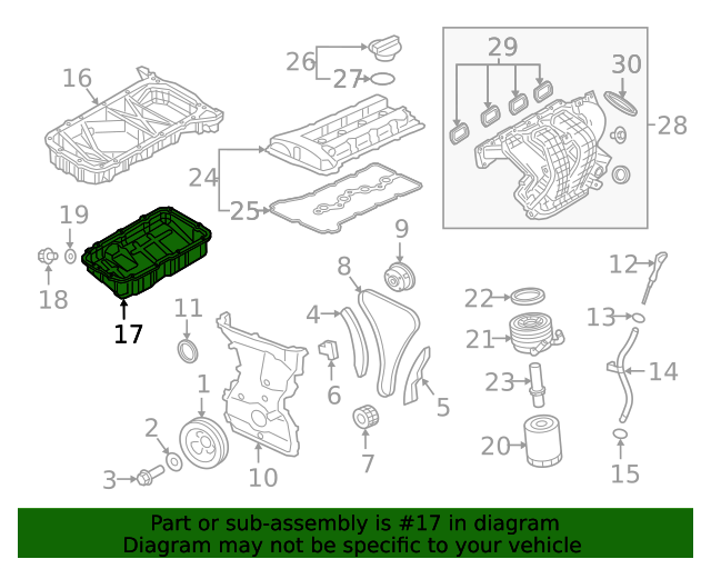20182023 Mitsubishi Eclipse Cross Oil Pan 1200A773 Auto Parts