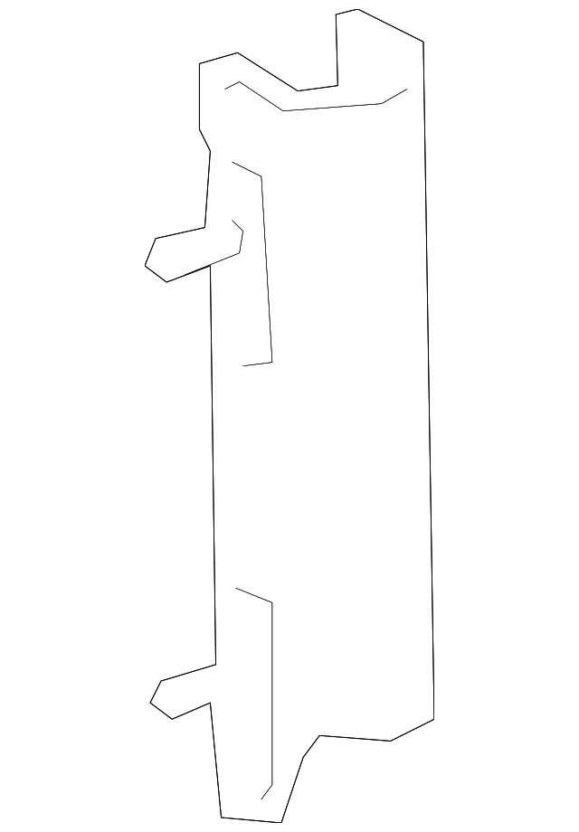 Genuine Toyota Deflector Panel 53164-52020
