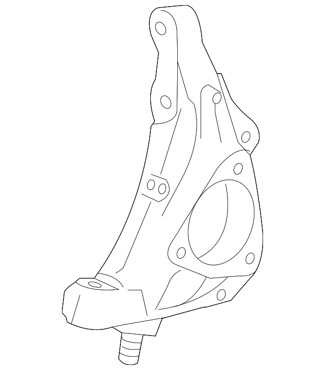 Passenger Side Steering Knuckle - GM (84032116)
