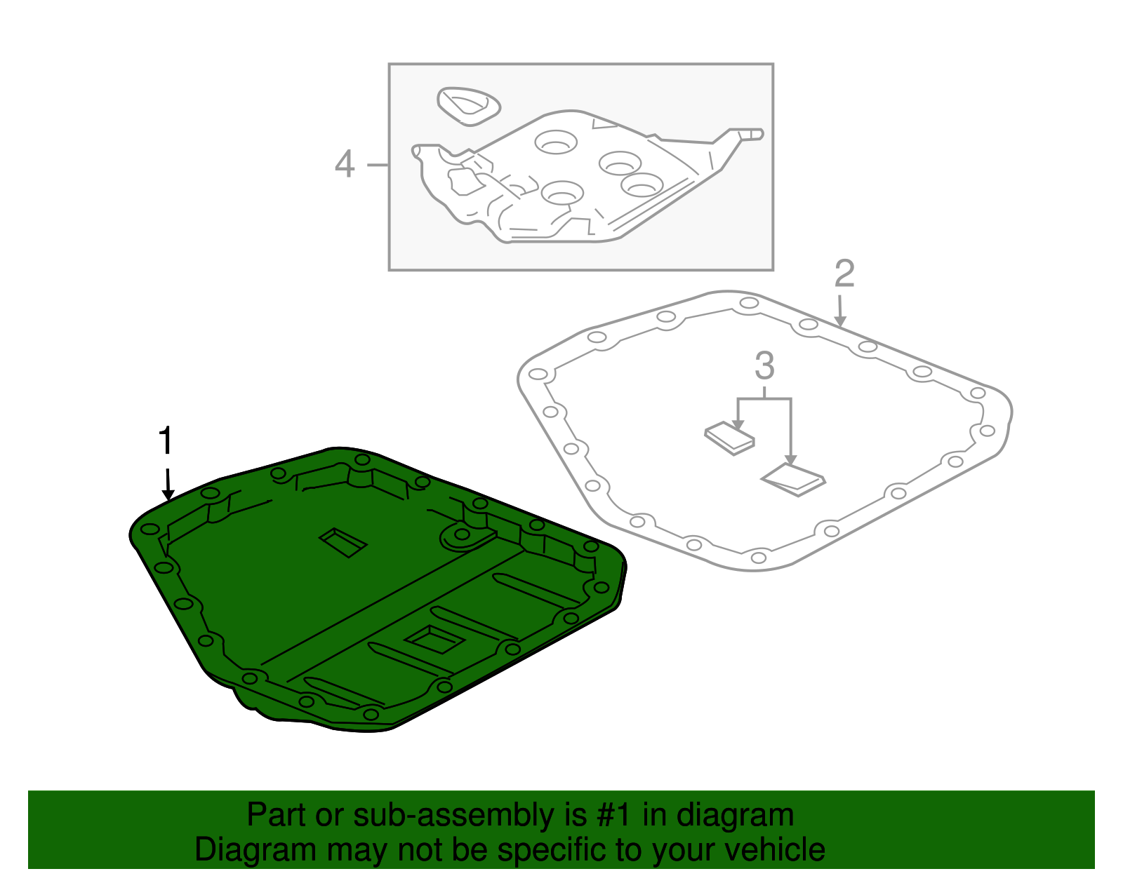 Automatic Transmission Fluid Pan - GM (93741463)