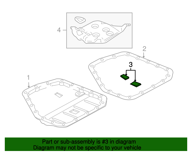 20042019 GM Automatic Transmission Fluid Pan 93742869