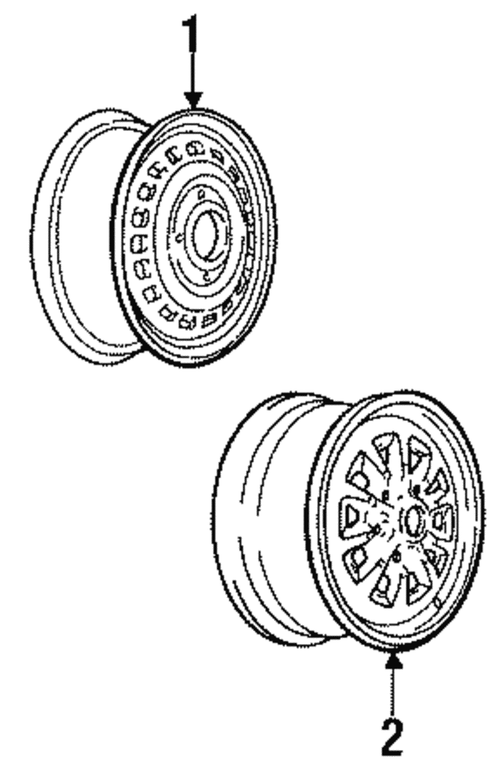 Wheel, Steel - GM (9592058)