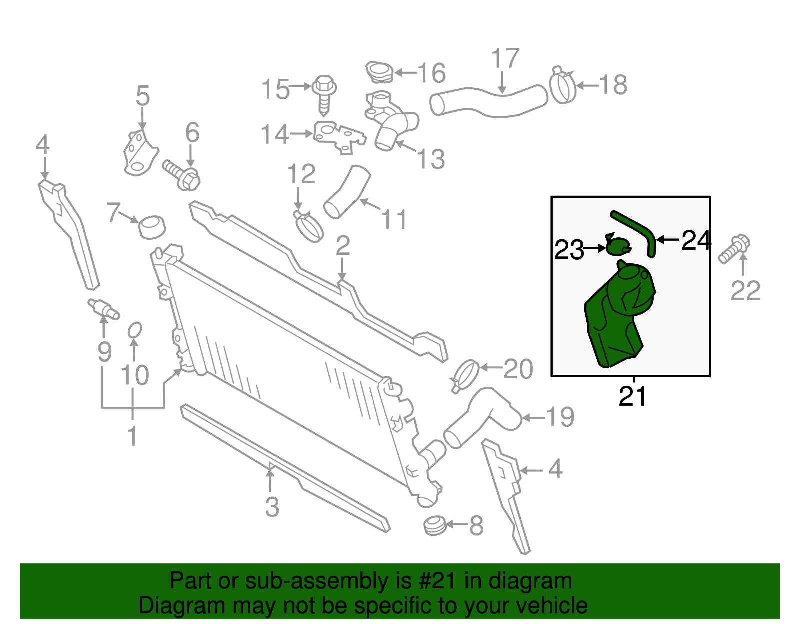 Reservoir Assembly - Scion (SU003-01185)