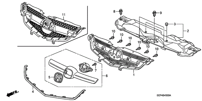 34 2006 Acura Tl Parts Diagram - Wire Diagram Source Information