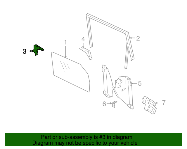 Front Retainer 7L0-839-151