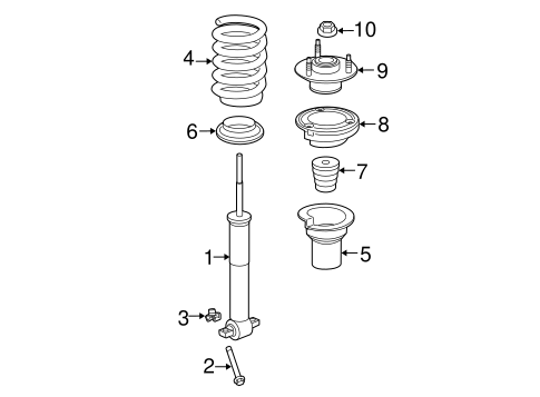 2016 silverado 1500 front struts