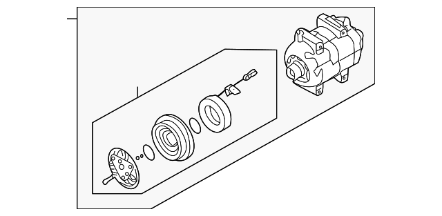 Compressor - Volkswagen (8D0-260-805-MX)