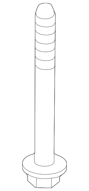 2015-2024 Hyundai Suspension Cross-Member Mount Bolt 55448-3Z000 ...
