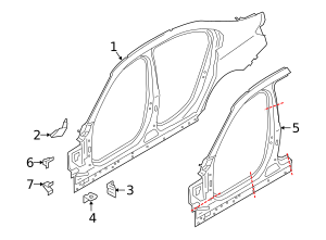 Genuine BMW 41-00-7-493-260 | Aperture Panel | FREE Shipping on Most ...