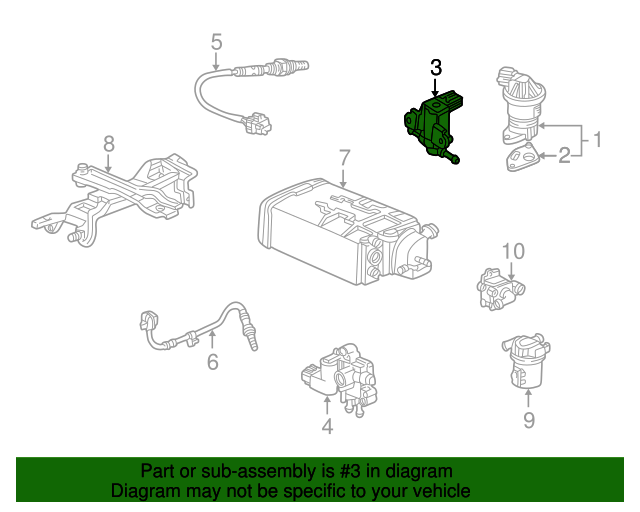 HZENNVIX VTEC Solenoid Valve - Replacement For Honda Accord, Acura CL, Odyssey 1998-2002
