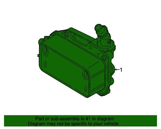 17-21-7-640-013 - Oil Cooler - 2016-2019 BMW | Buy BMW Parts Now