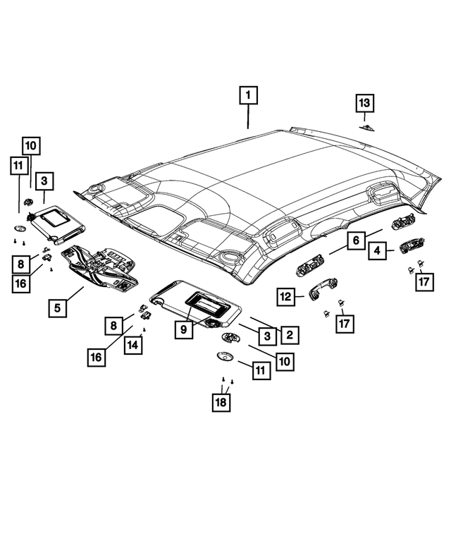 20112021 Mopar OEM NEW 201119 Mopar Jeep Grand Cherokee Chrysler Grab