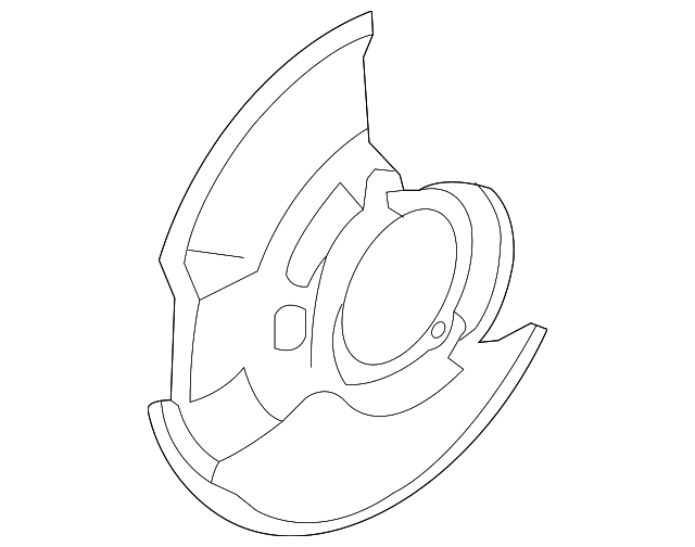 20182023 Kia Rio Splash Shield 51756H9500 Kia Parts Fast