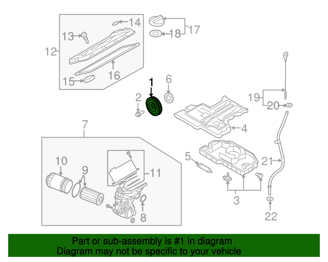 Damper & Pulley 07C-105-243-P