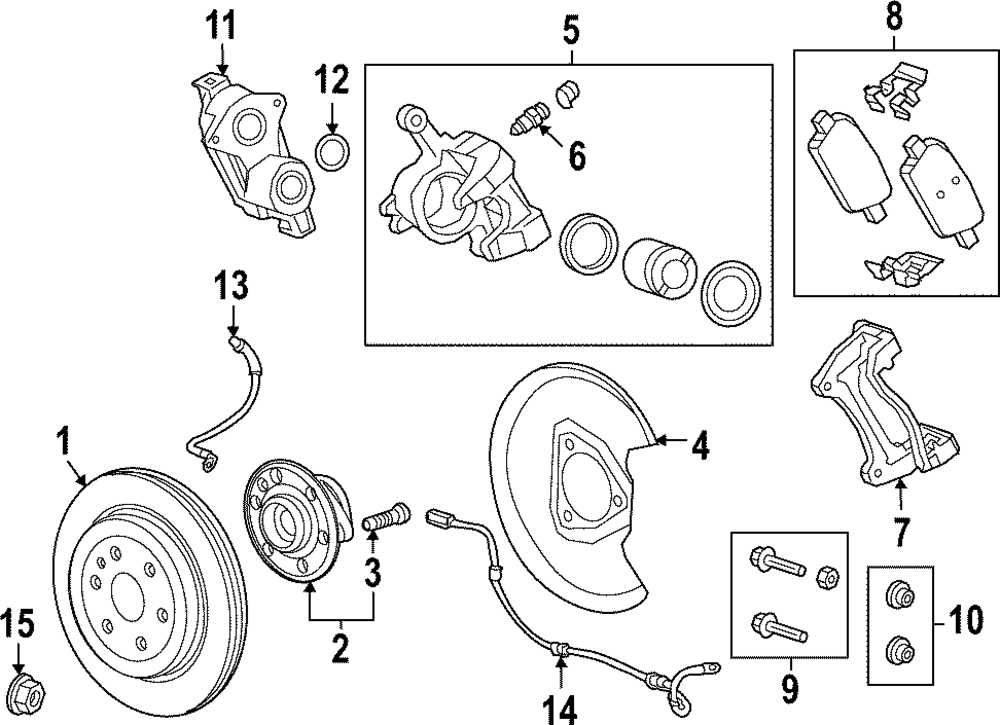 Rear Disc Brake Bleeder Valve - GM (13513588)