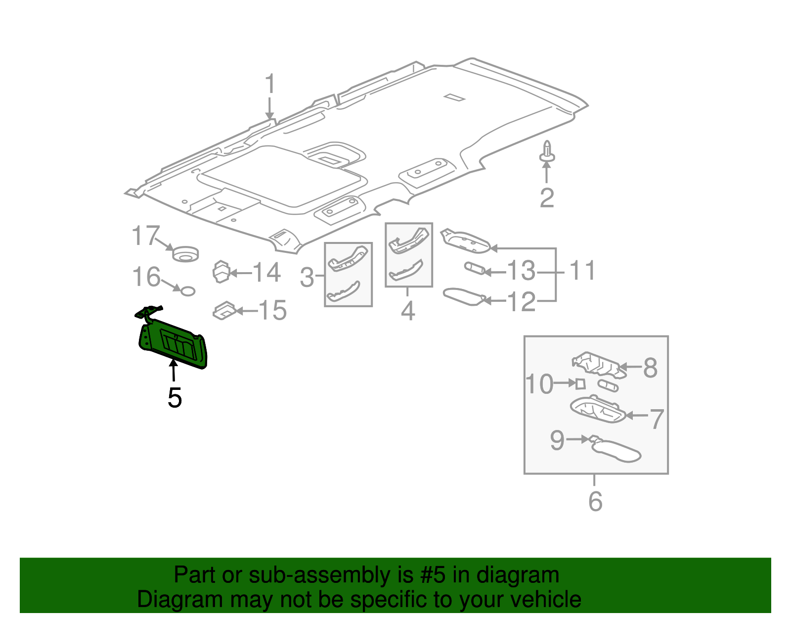Sunshade,  - GM (15296723)
