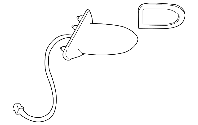 Mirror Assembly - GM (25654200)