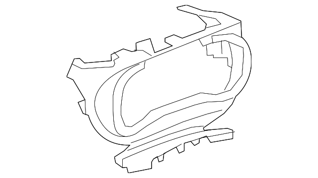 Cluster Bezel - Buick (90905082)