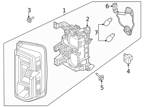 thumbnail image 2 of OEM Ford Socket Assembly CK4Z-13410-A For 2015-2020 Transit (150/250/350/350HD) 2 of 4