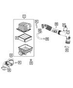 68253473AA - Fuel: Retaining Strap for Mopar Image