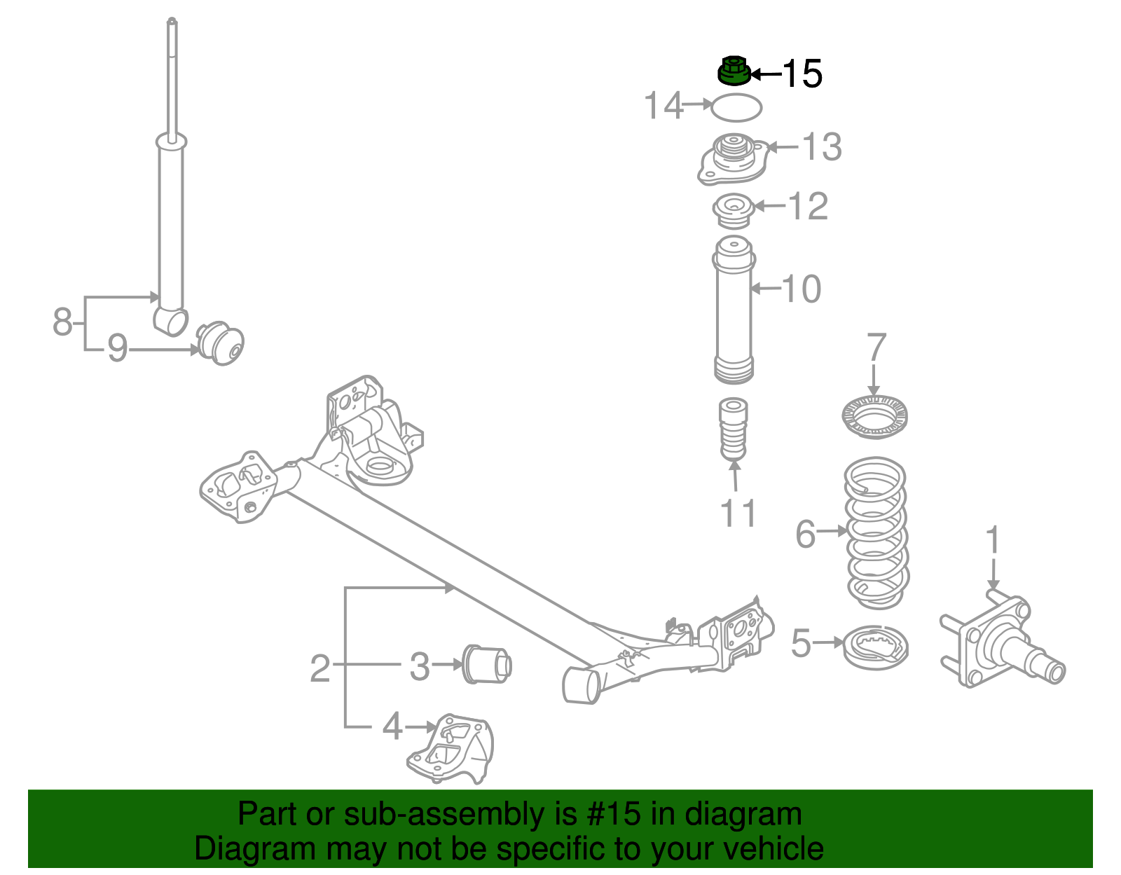 Multi-Purpose Nut - GM (94515069)