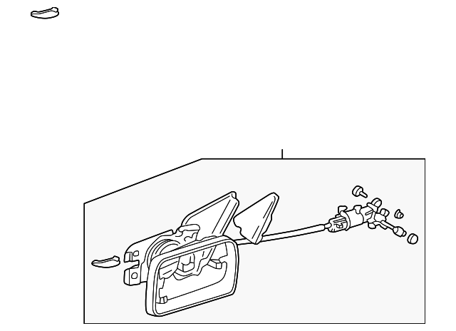 Mirror Assembly 1E1-857-507-E-01C