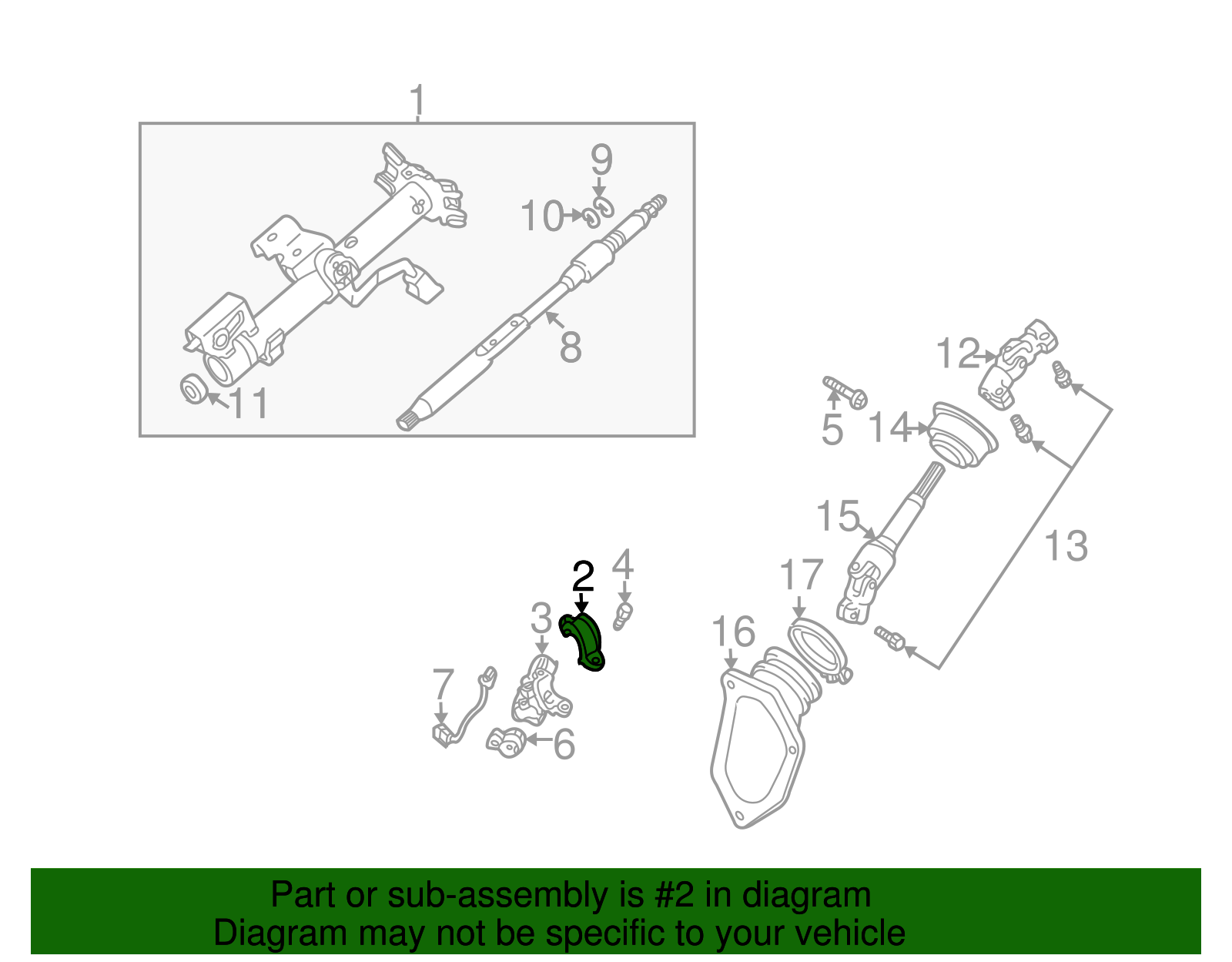 Column Assembly Clamp - Scion (45271-33040)