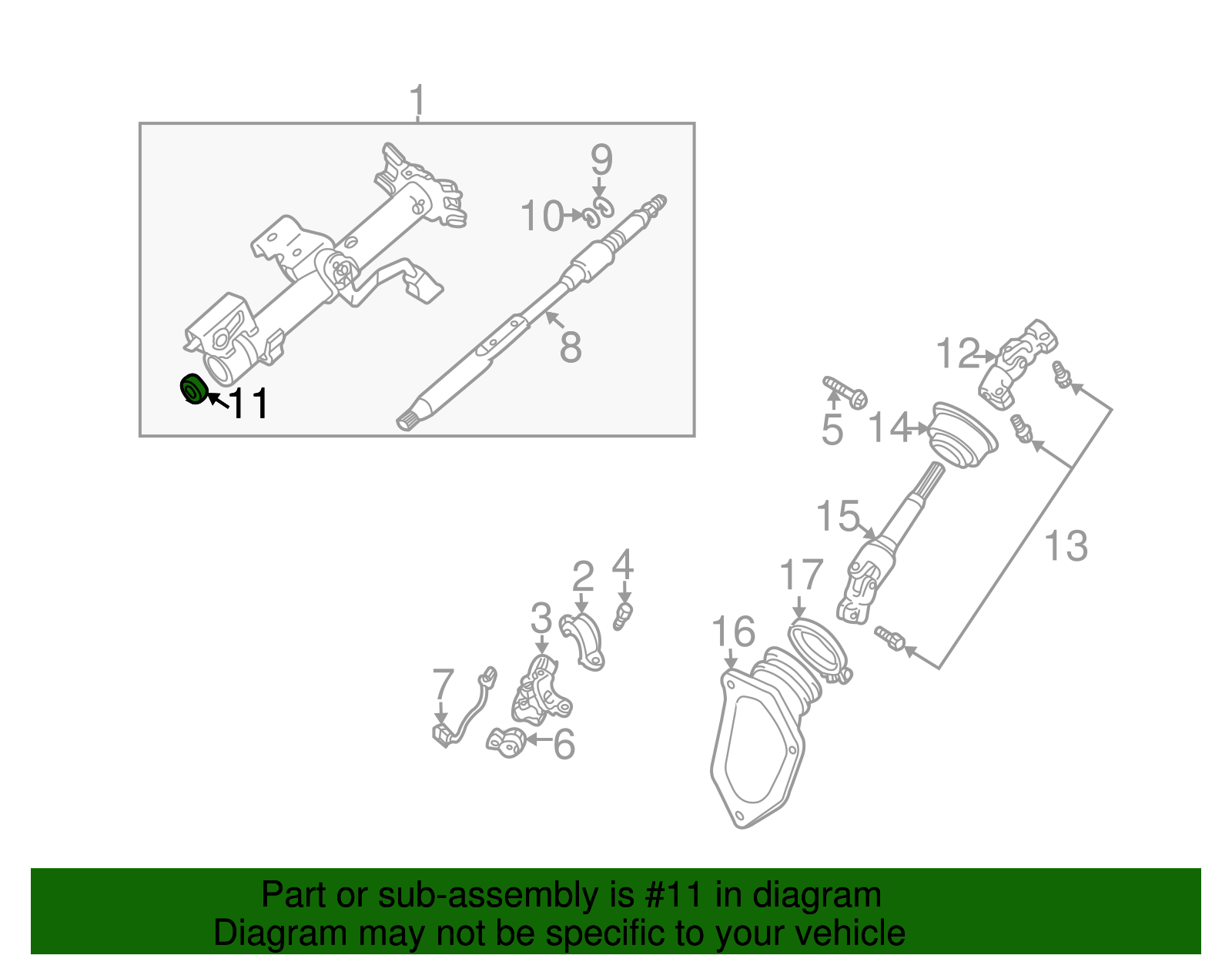Lower Bearing - Scion (45274-42010)