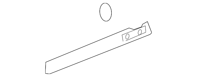 Emblem Assembly, I/P         *Aluminum        *Aluminum - Cadillac (89045022)