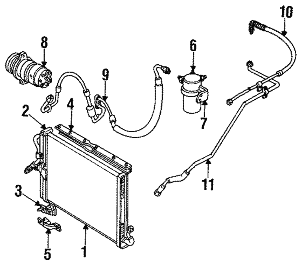 A/C Condenser - GM (52482104)