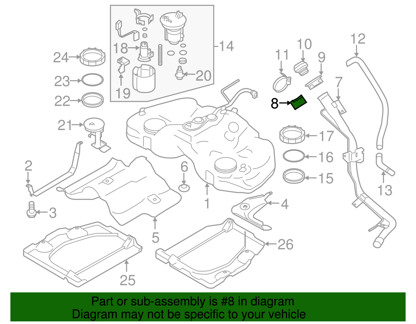 Filler Pipe Holder - Scion (SU003-06091)