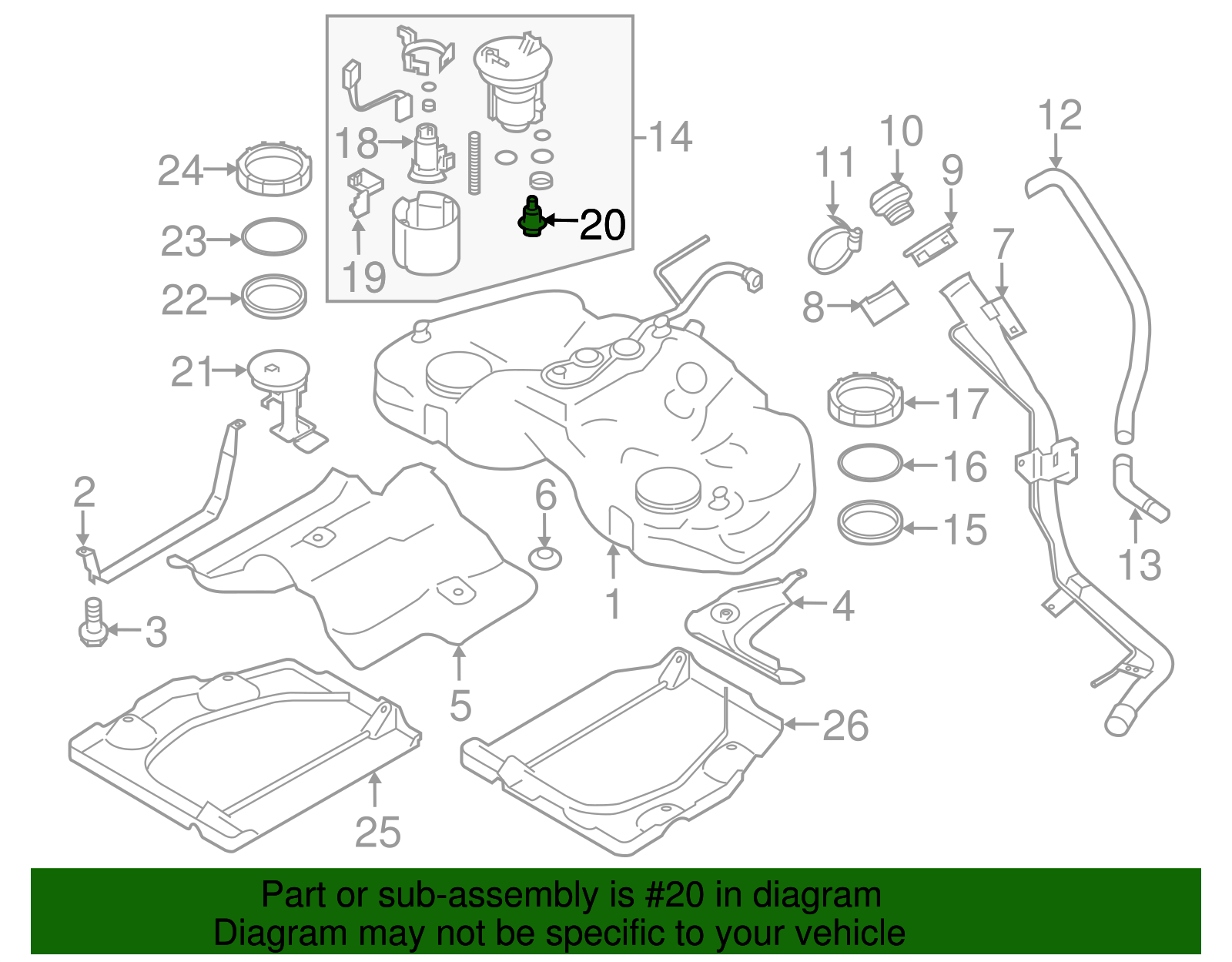 Fuel Injection Pressure Regulator - Scion (SU003-07511)