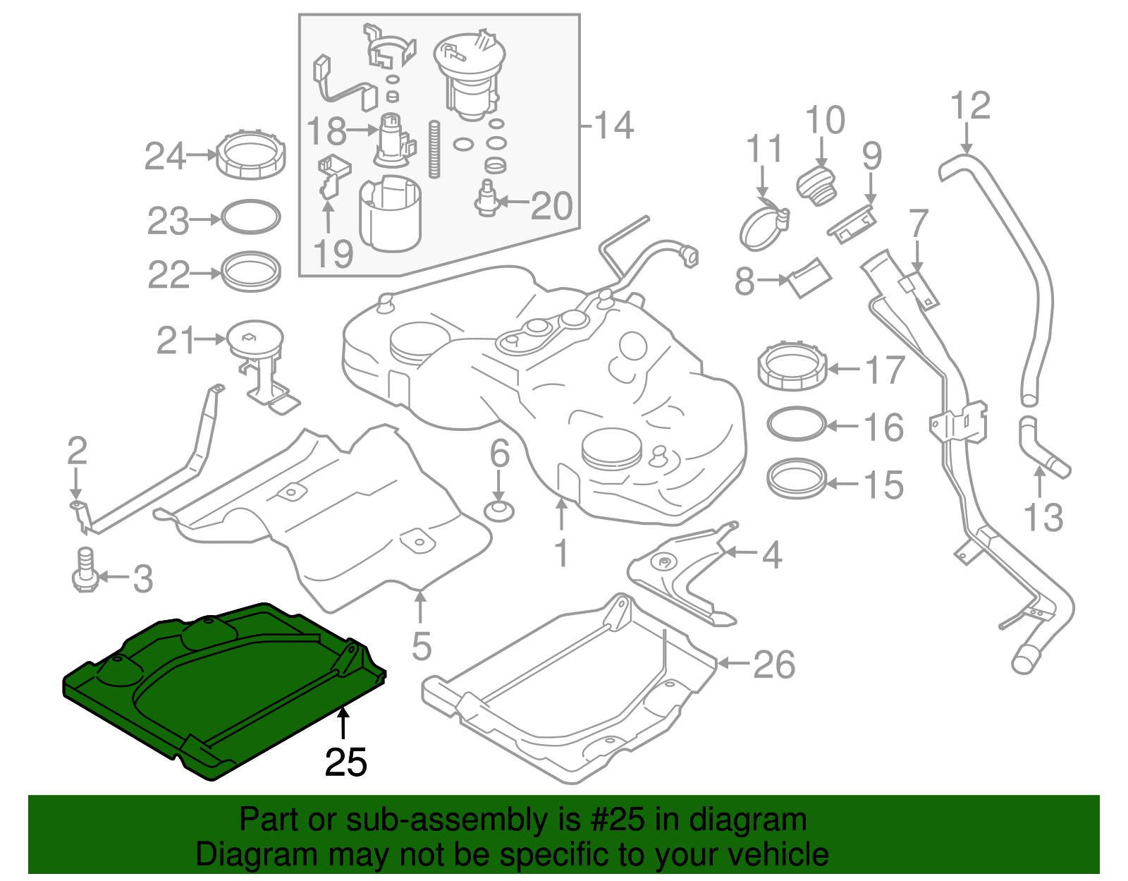 Fuel Tank Shield - Toyota (SU003-10930)