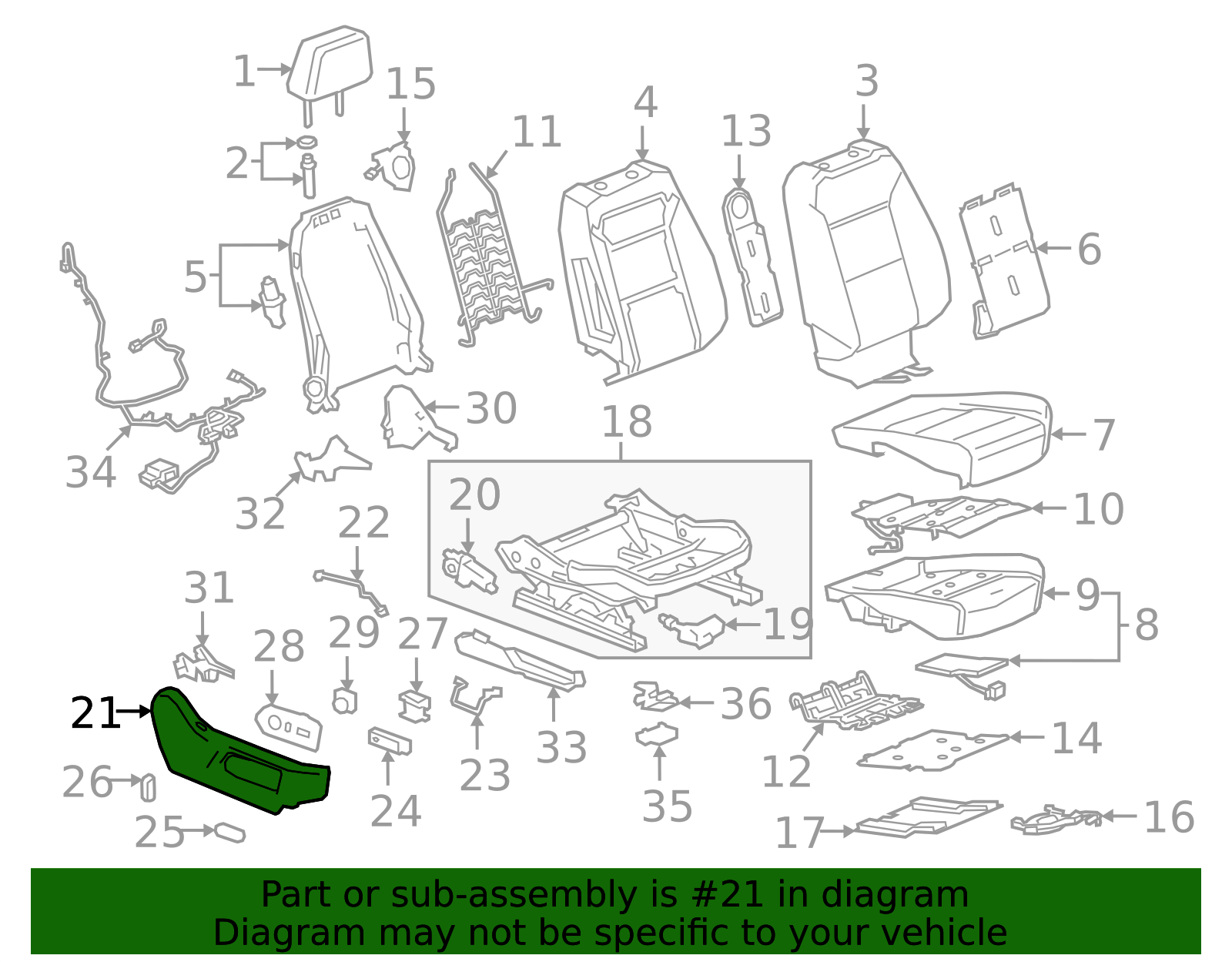 Outer Finish Panel - GM (84458088)